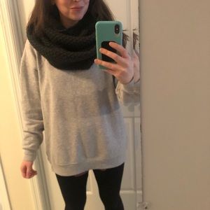Gap Textured Cowl Scarf